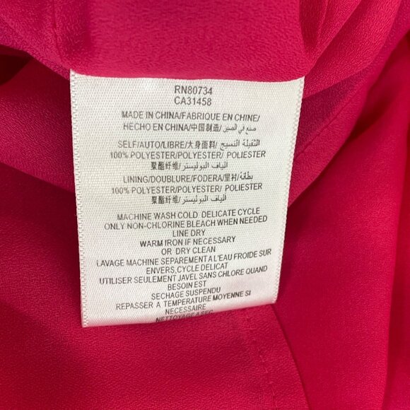 BCBGeneration Women's Pink Strapless Dress with Side Zipper Sz XS - Picture 6 of 7